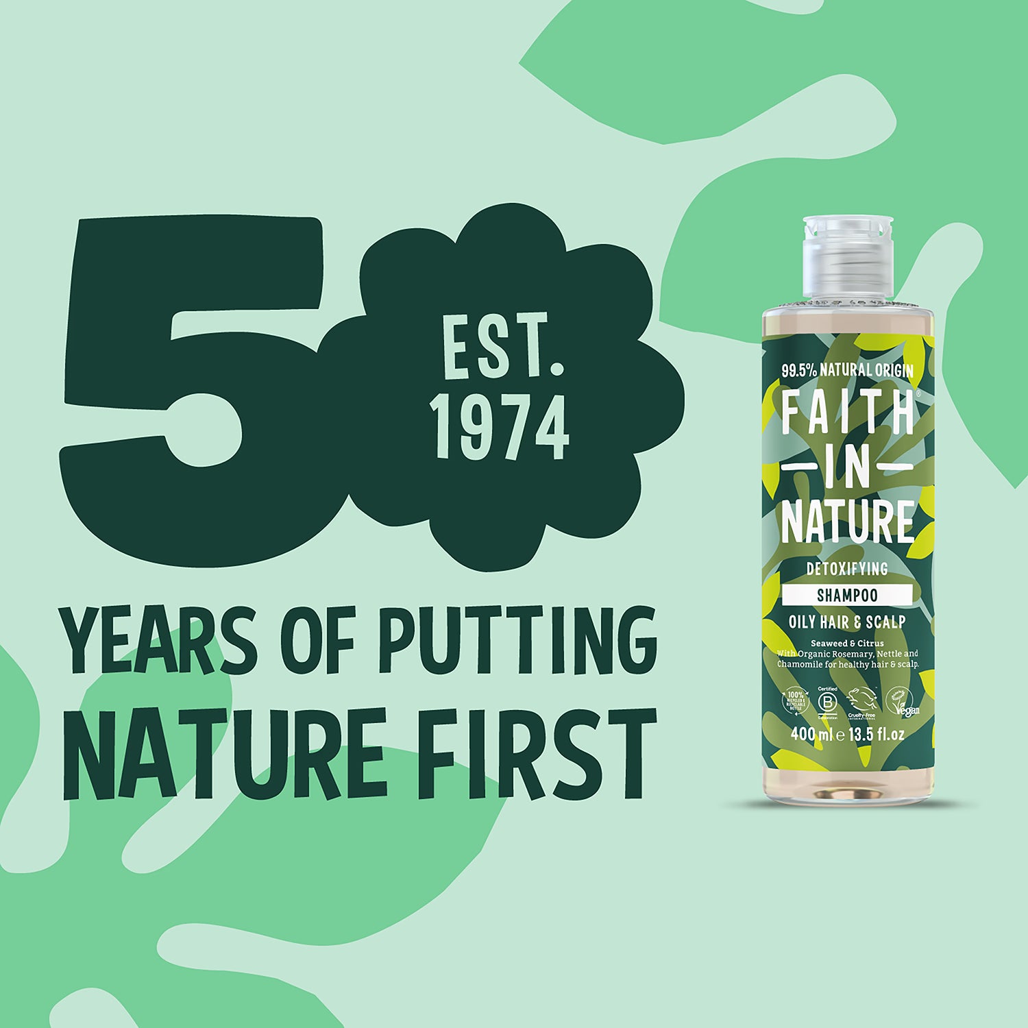 Faith in Nature Seaweed Citrus Shampoo 400ml