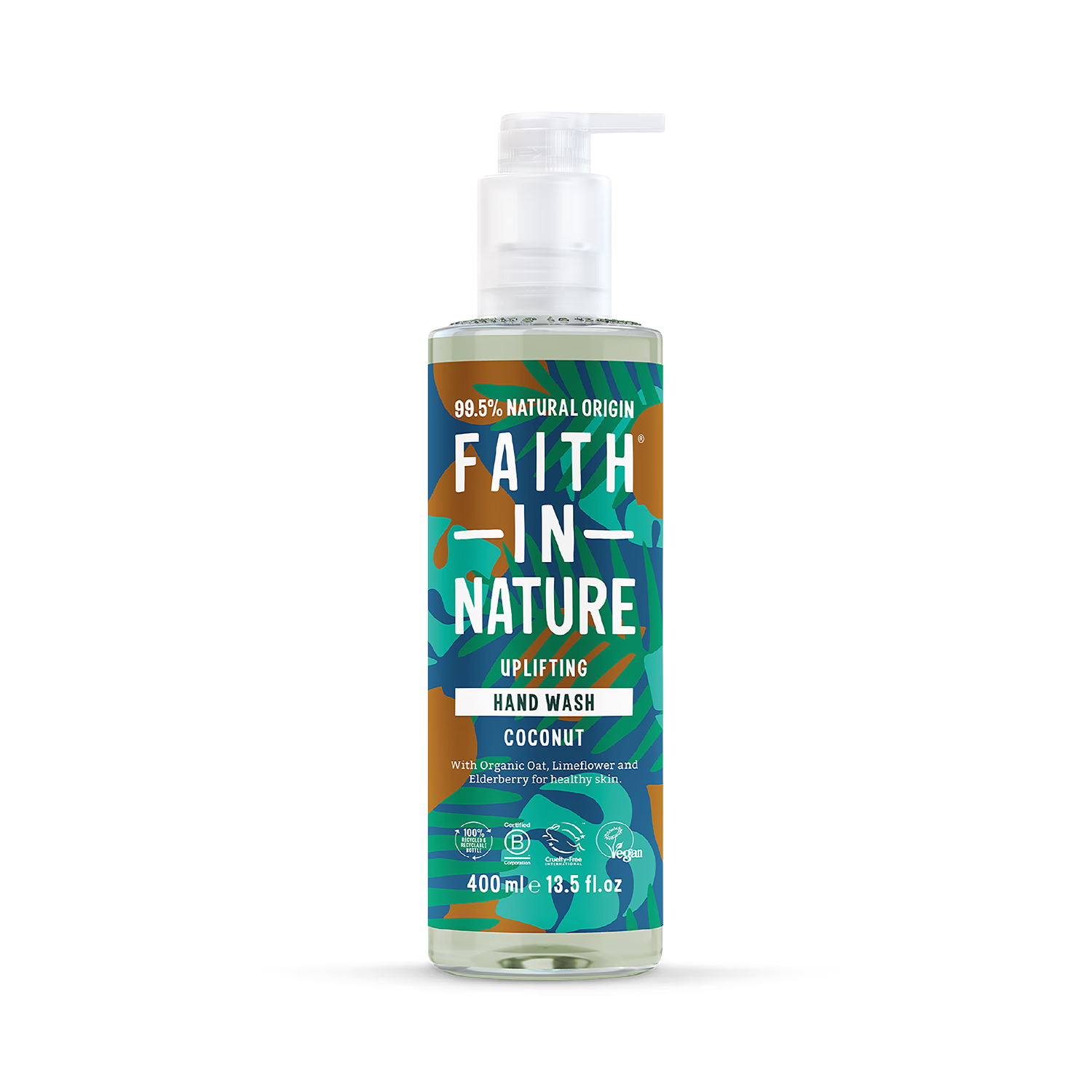 Hydrating Coconut Hand Wash with Oat and Elderberry Extracts 400ml