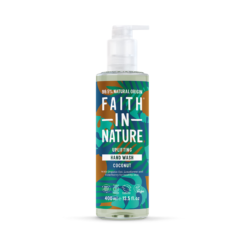 Hydrating Coconut Hand Wash with Oat and Elderberry Extracts 400ml