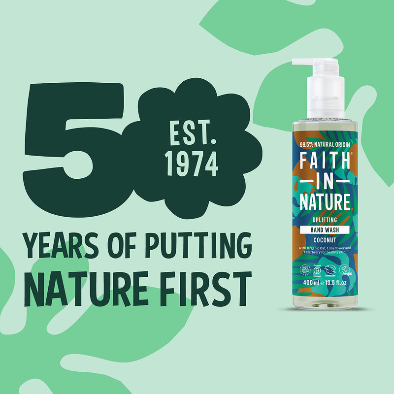 Hydrating Coconut Hand Wash with Oat and Elderberry Extracts 400ml