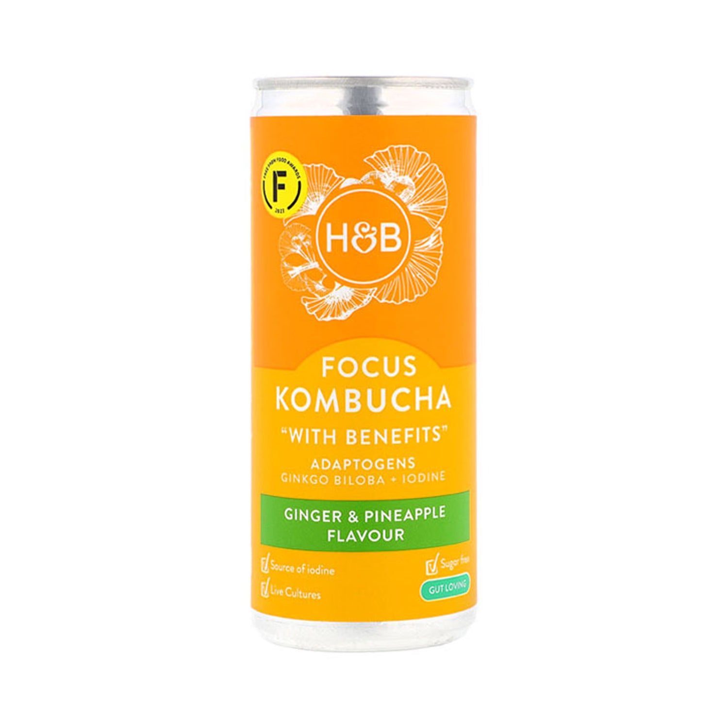 Holland Barrett Focus Kombucha 4x 250ml
