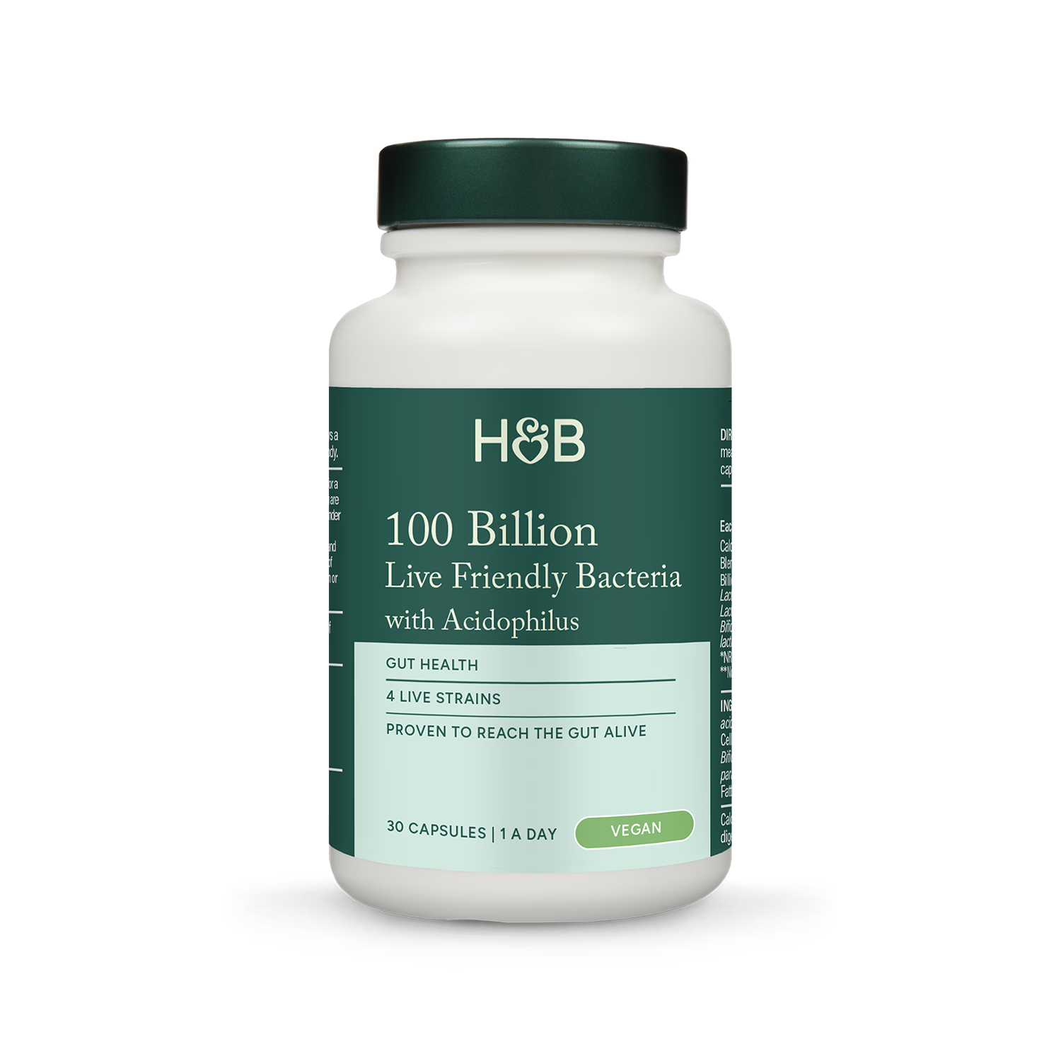 Holland Barrett Friendly Bacteria 100 Billion 30 Capsules