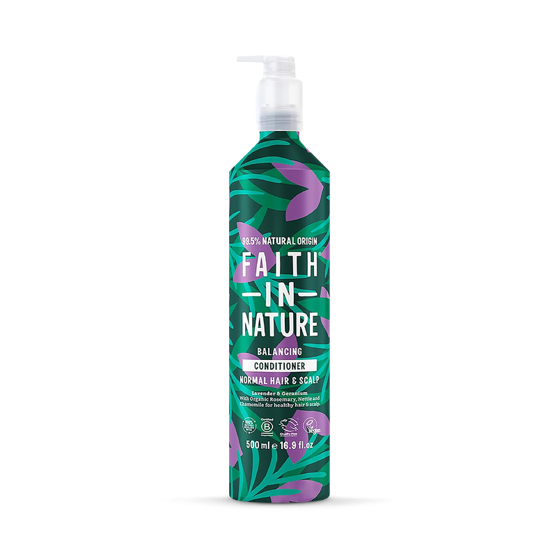 Faith in Nature Lavender Geranium Conditioner - 500ml Aluminium