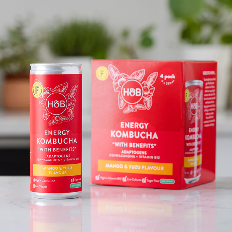 Holland Barrett Energy Kombucha 4x 250ml