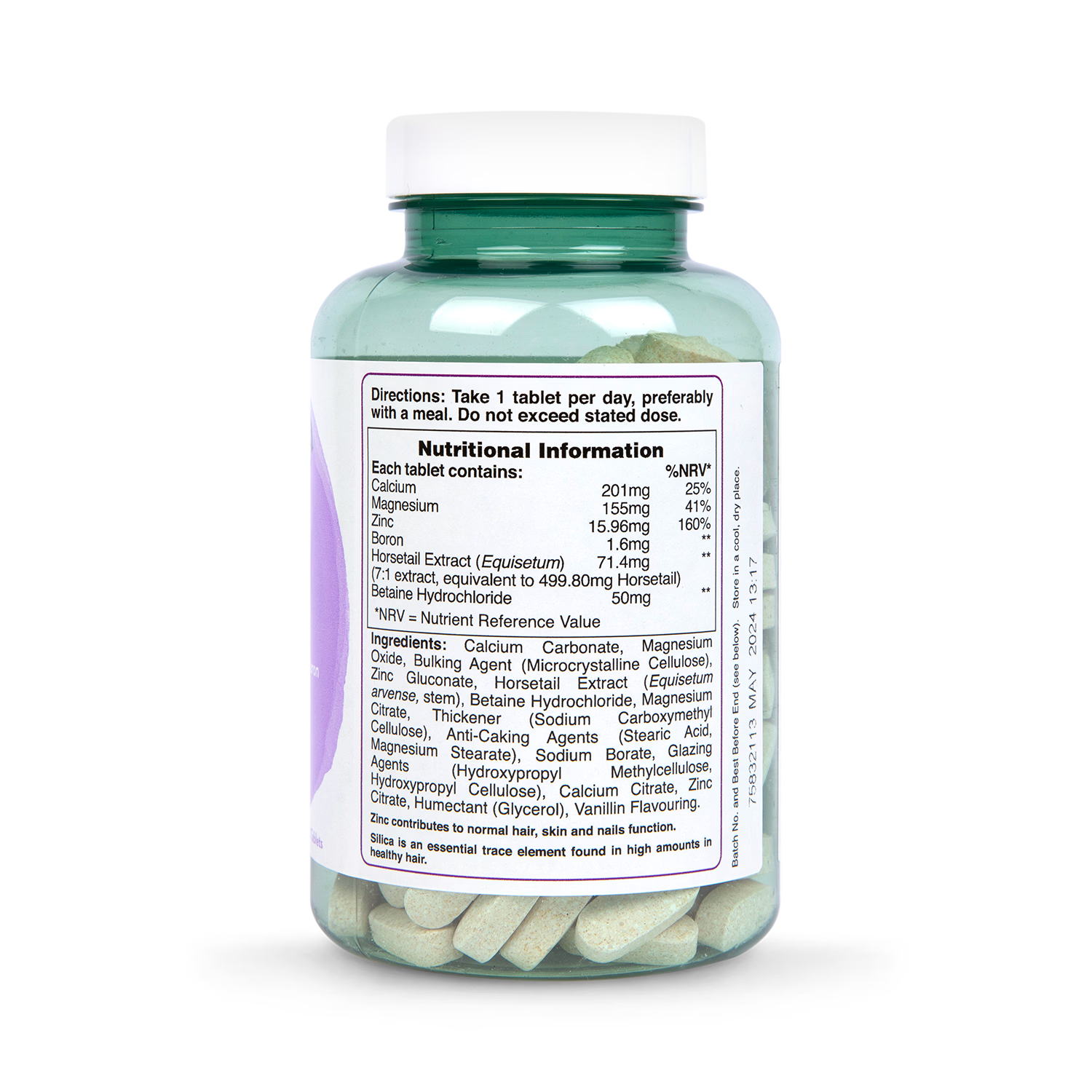 Holland Barrett Vegan Silica Complex 180 Tablets
