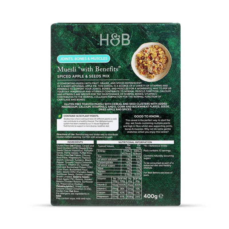 Holland Barrett Joints Bones Muscles Muesli 400g