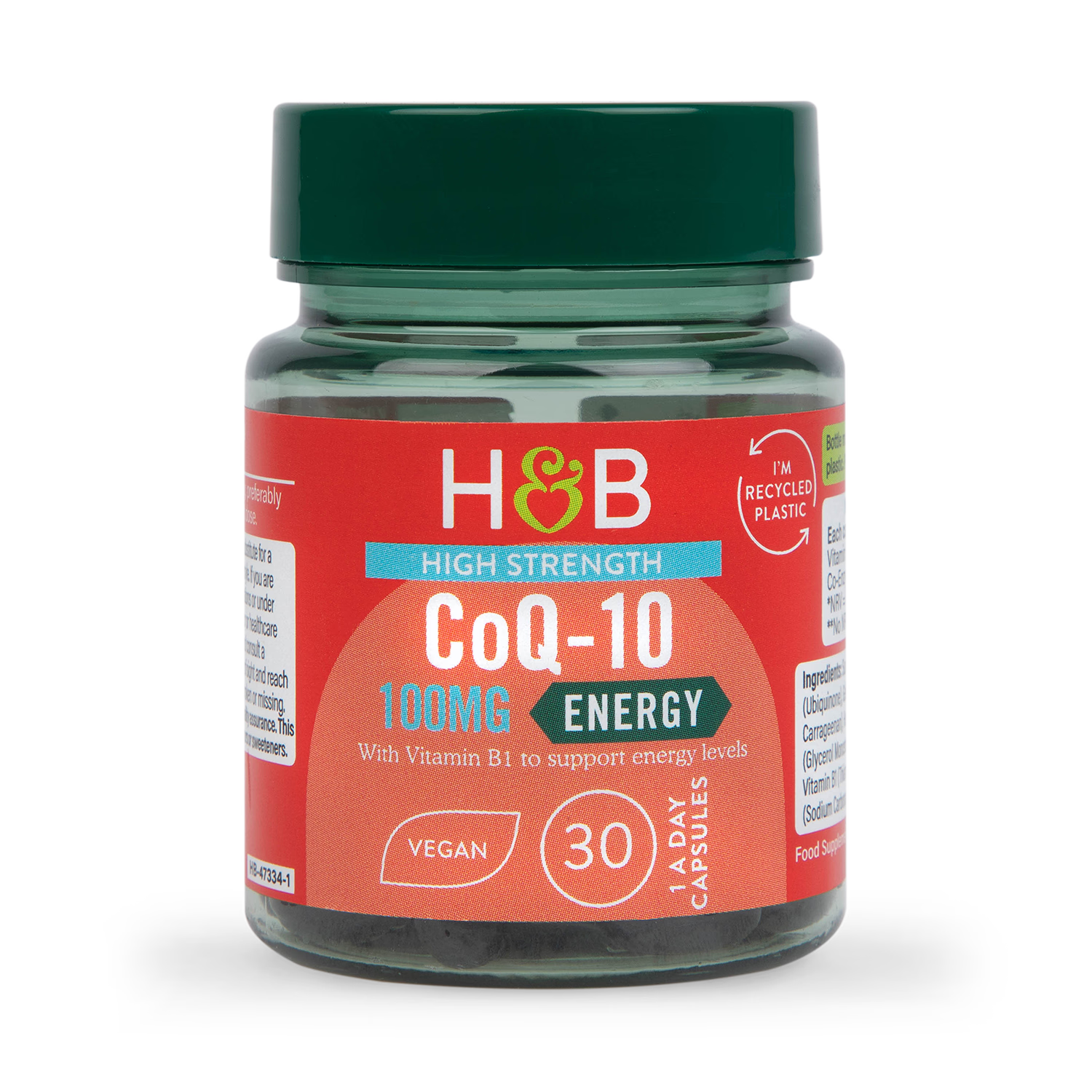 Holland Barrett High Strength Co-Q10 100mg 30 Capsules