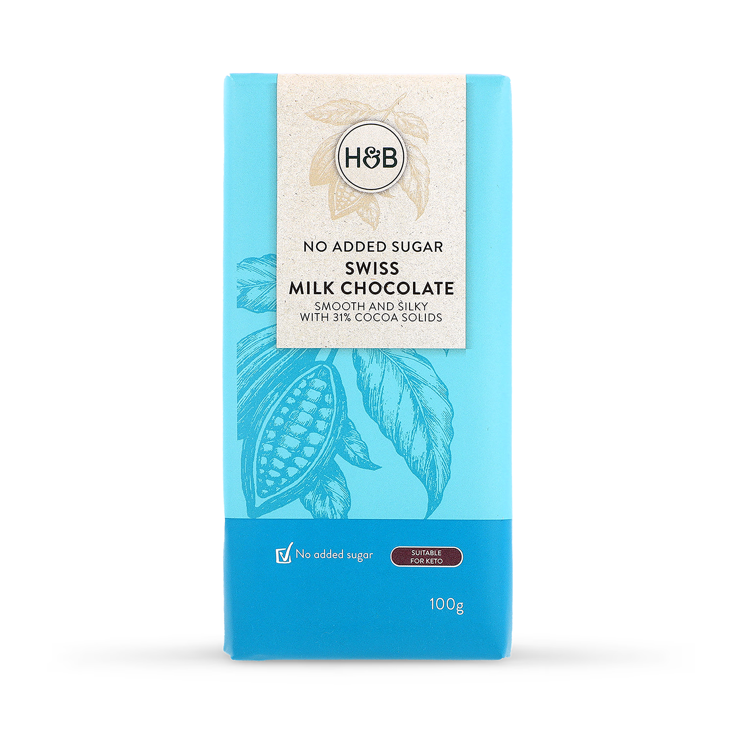 Holland Barrett Swiss Milk Chocolate 100g