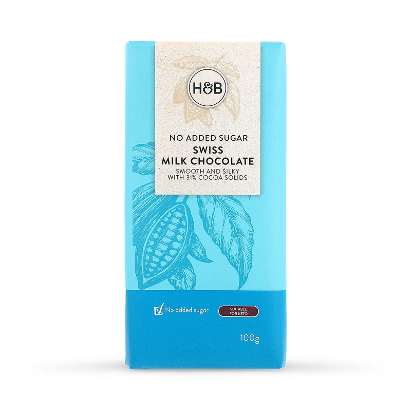 Holland Barrett Swiss Milk Chocolate 100g