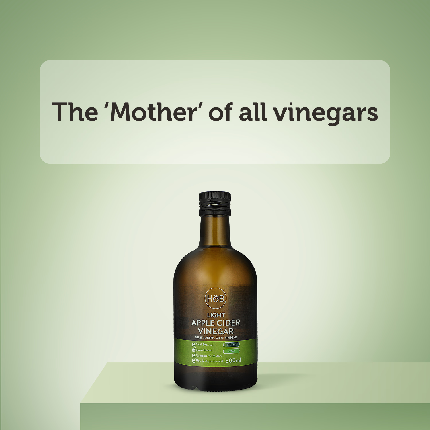 Holland Barrett Light Apple Cider Vinegar 500ml