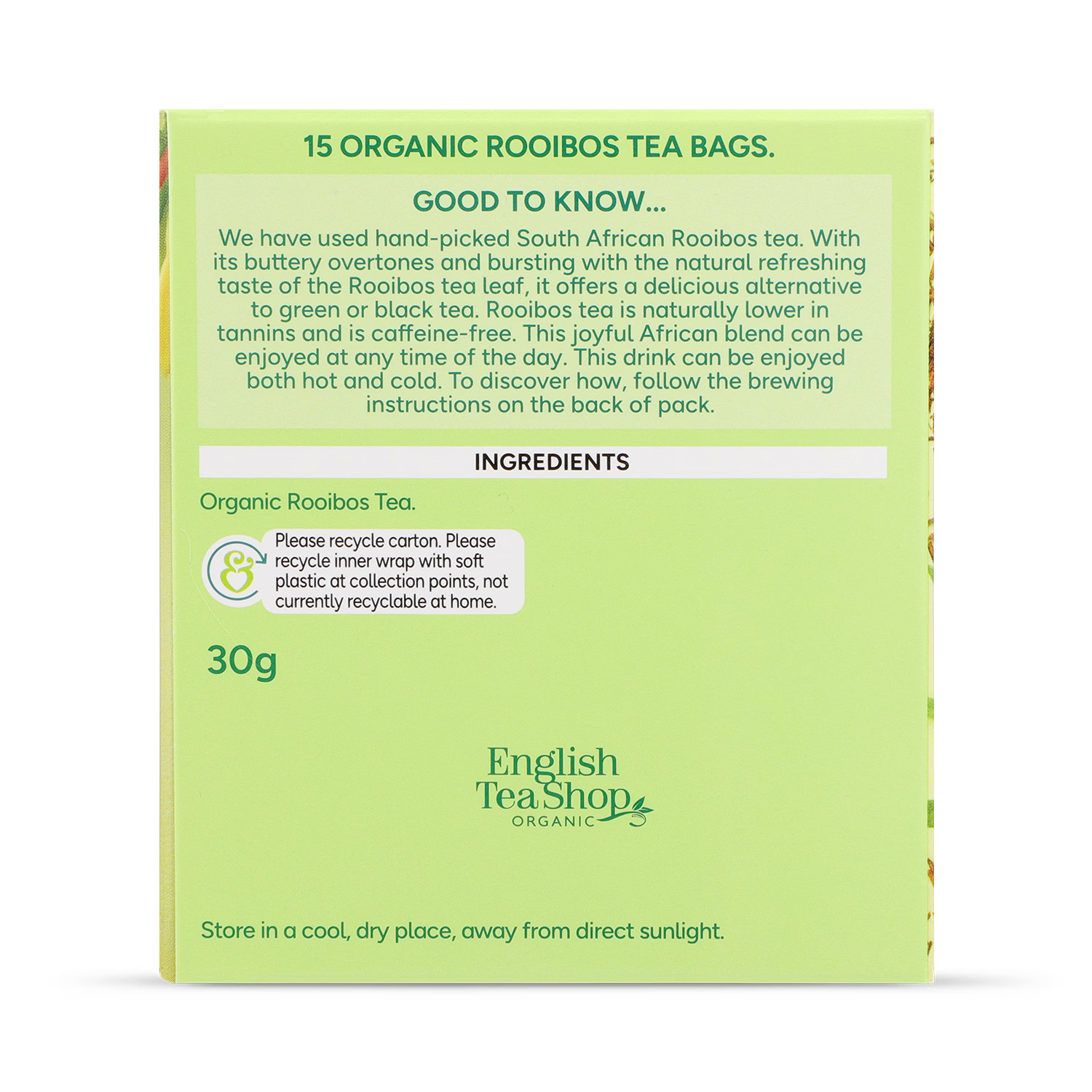 Holland Barrett Rooibos Tea 30g