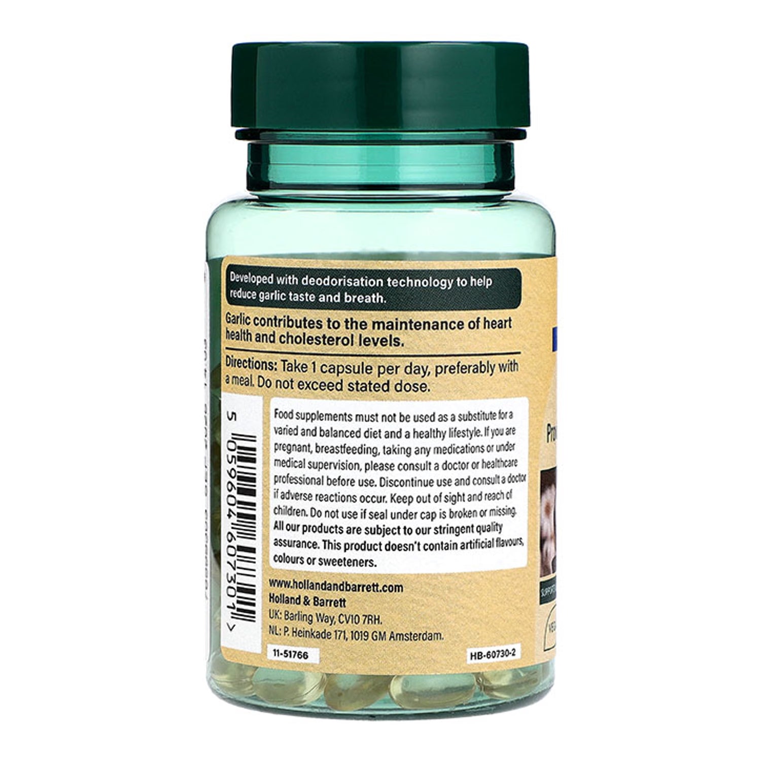 Holland Barrett Super Strength Garlic 7500mg 120 Capsules