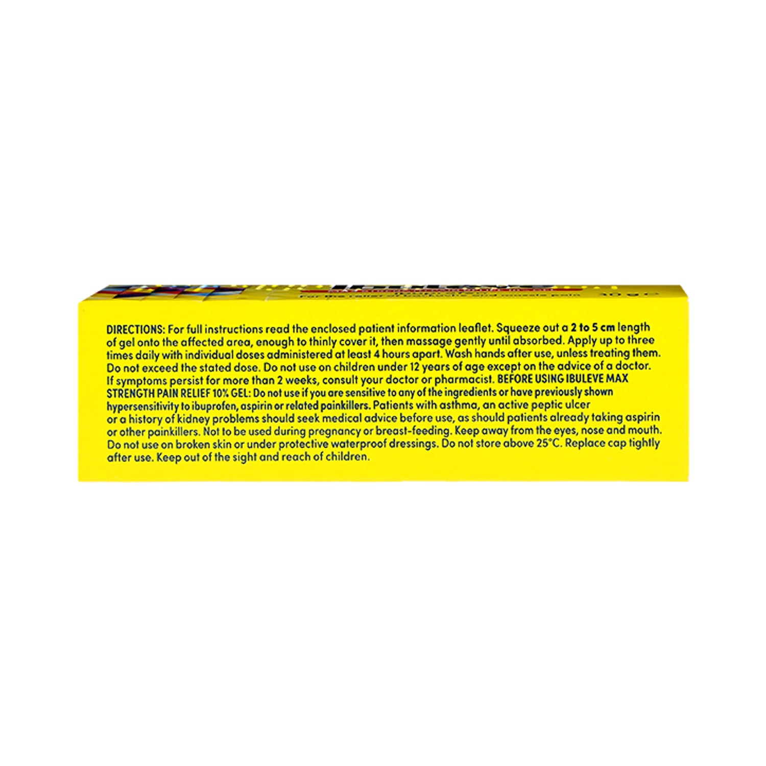 Ibuleve Max Strength Pain Relief 10 Gel 30g