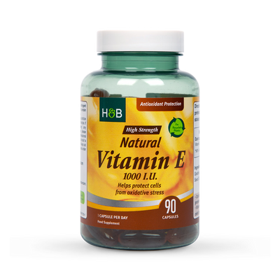 Holland & Barrett Holland Barrett Vitamin E 1000iu 90 Capsules- Buy online at McGrocer
