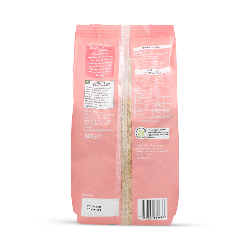 Holland Barrett Wheatgerm 500g