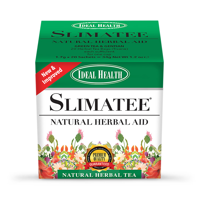 Ideal Health Slimatee Green Tea Gentian 10 Tea Bags
