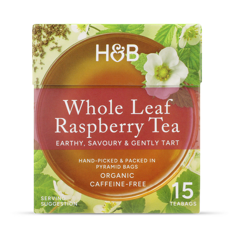Holland Barrett Whole-Leaf Raspberry Tea 15 Tea Bags