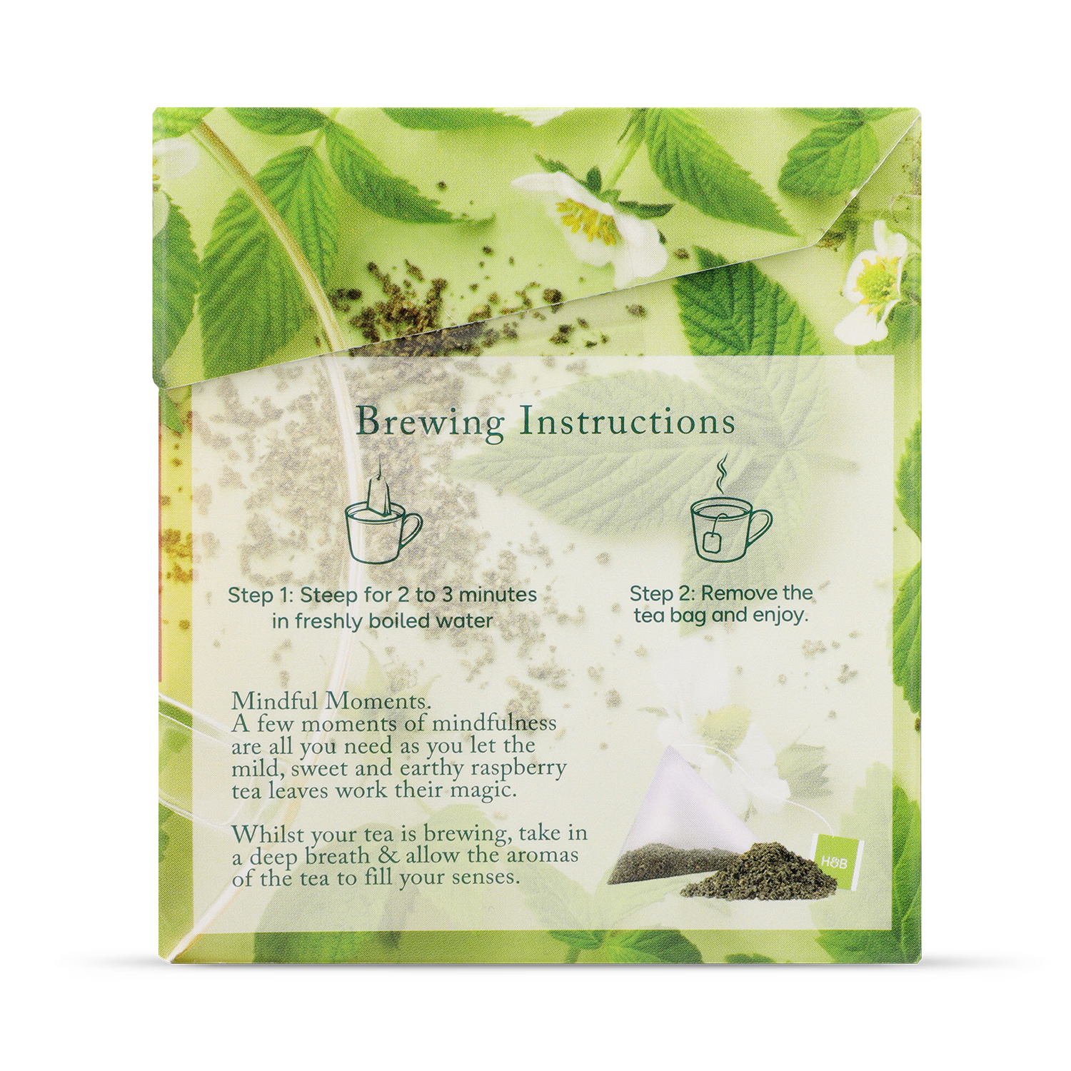 Holland Barrett Whole-Leaf Raspberry Tea 15 Tea Bags