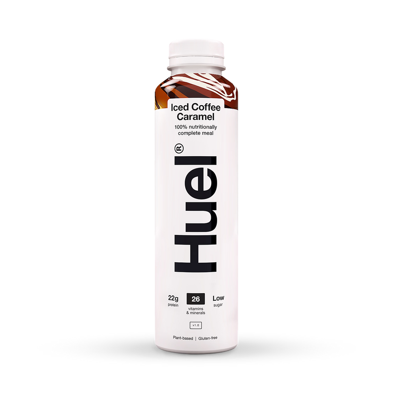 Huel 100 Nutritionally Complete Meal Iced Coffee Caramel 500ml
