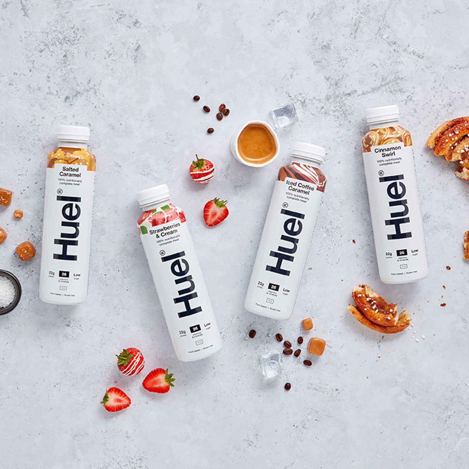 Huel 100 Nutritionally Complete Meal Iced Coffee Caramel 500ml