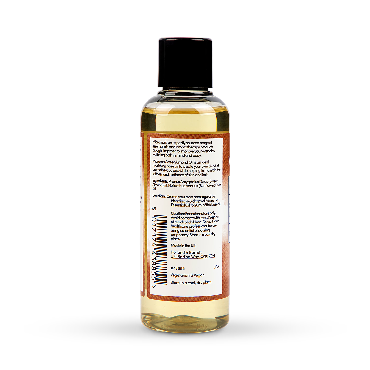 Miaroma Sweet Almond Base Oil 100ml