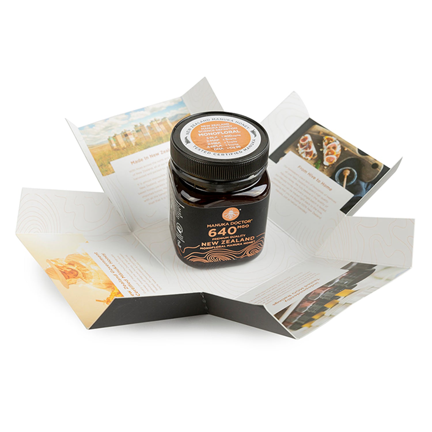 Manuka Doctor Monofloral Manuka Honey MGO 640 250g