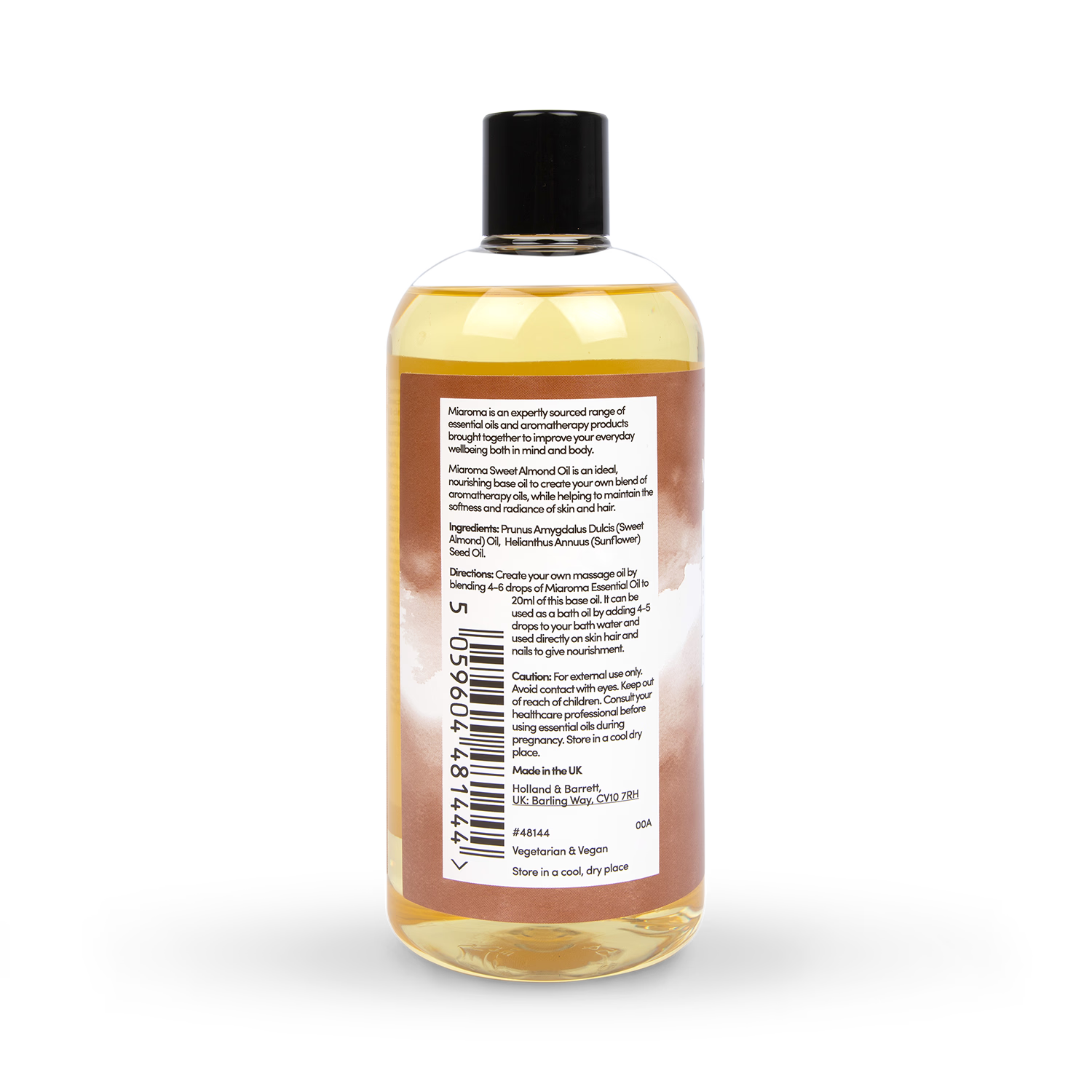 Miaroma Sweet Almond Base Oil 500ml