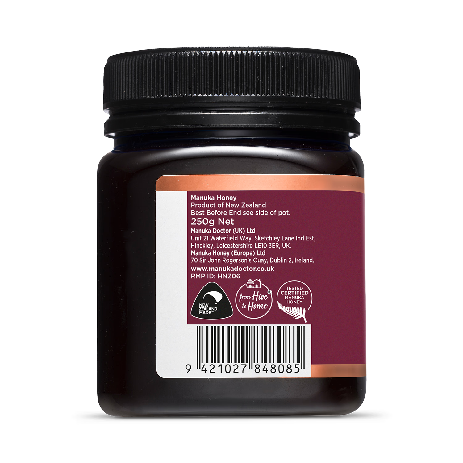 Manuka Doctor Premium Monofloral Manuka Honey MGO 1100 250g