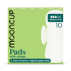 Mooncup Medium Day Pads with Wings 10 Pack