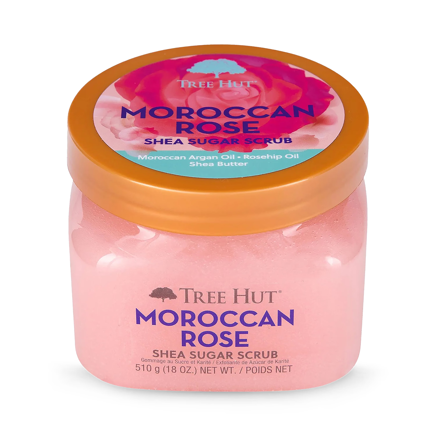 Tree Hut Moroccan Rose Shea Sugar Scrub 510g