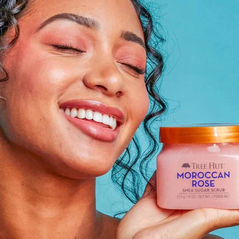 Tree Hut Moroccan Rose Shea Sugar Scrub 510g