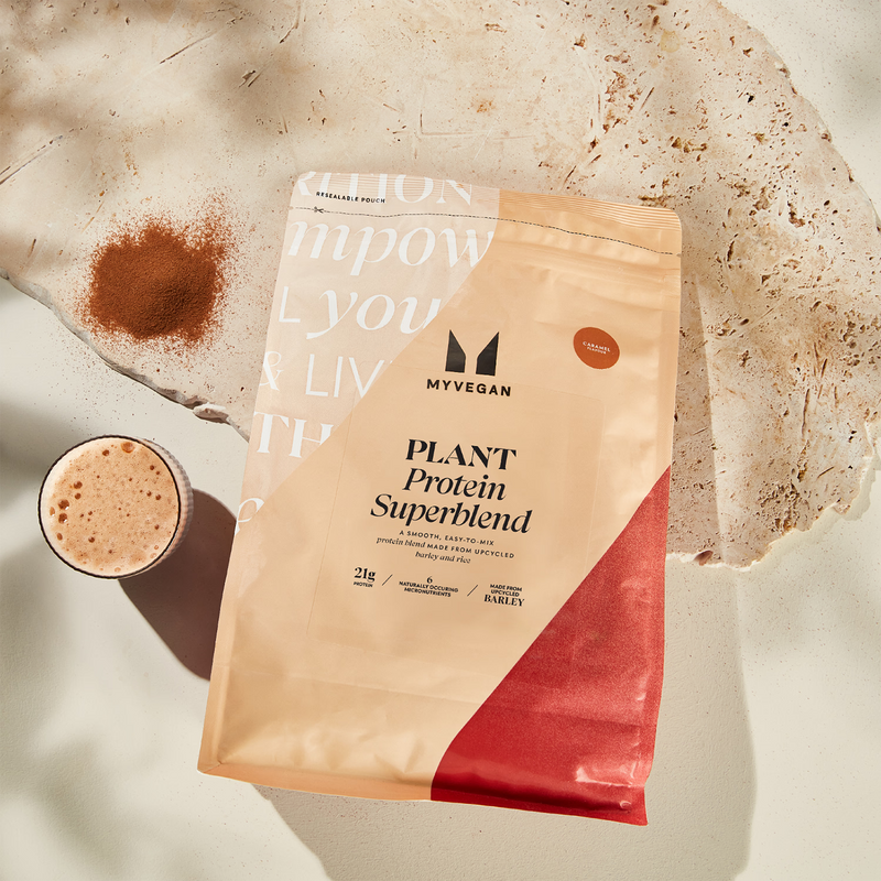 Myvegan Plant Protein Superblend Iced Coffee 560g