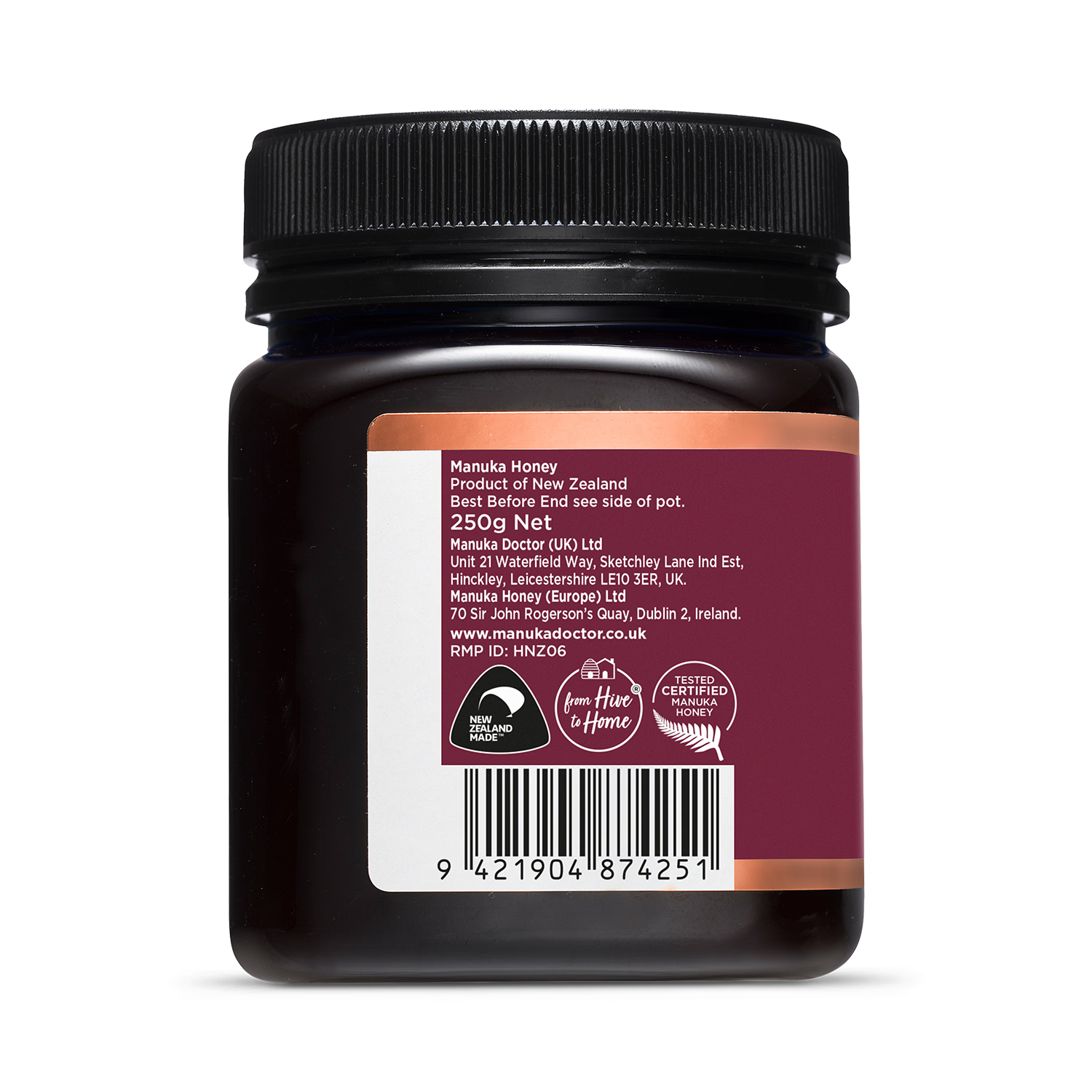 Manuka Doctor Manuka Honey 1200 MGO 250g