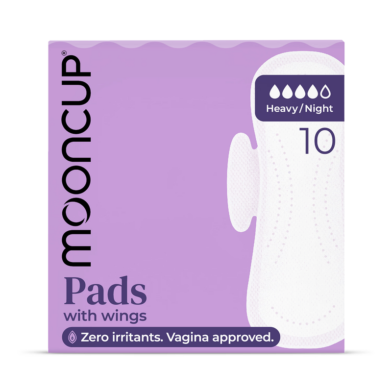Mooncup Heavy Night Pads with Wings 10 Pack