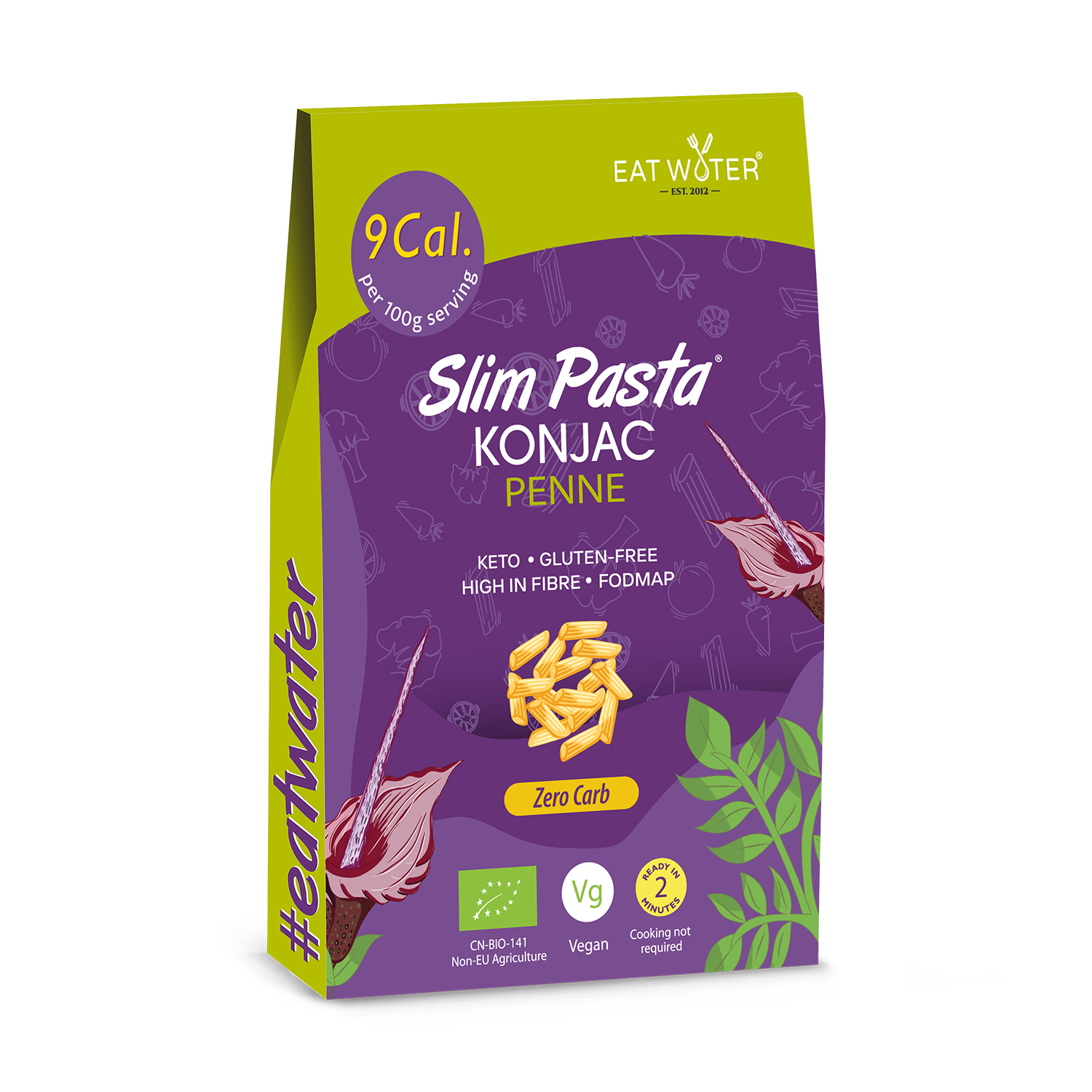 Organic Zero Carb Konjac Penne Pasta 270g