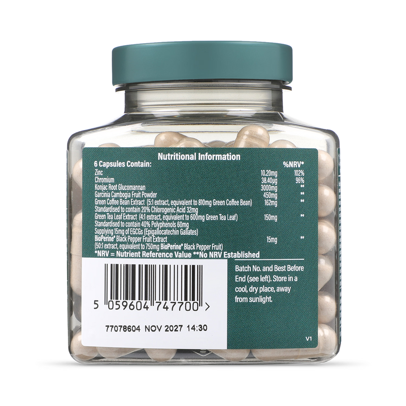 Holland Barrett Glucomannan 500mg 60 Capsules