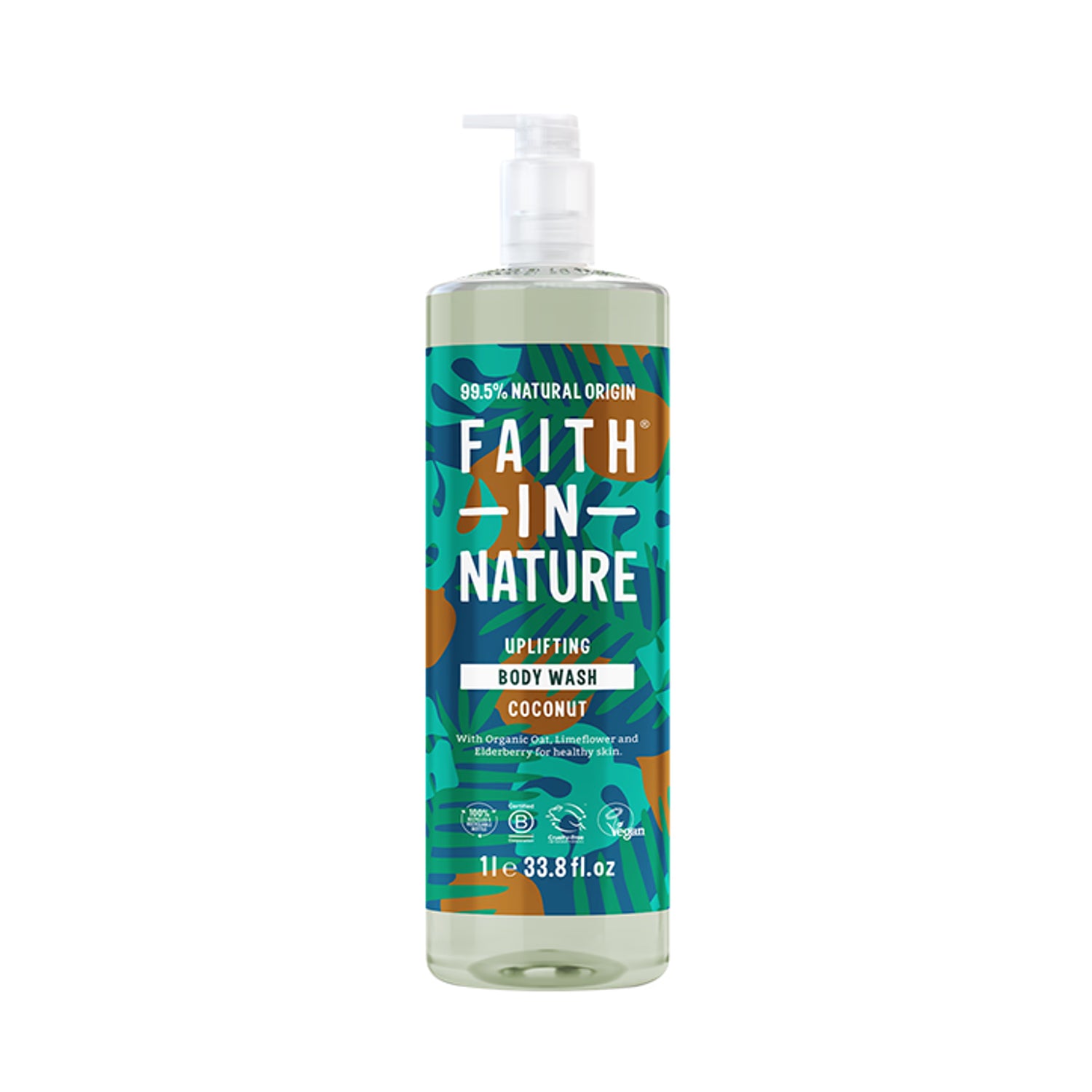 Faith In Nature Coconut Body Wash 1L