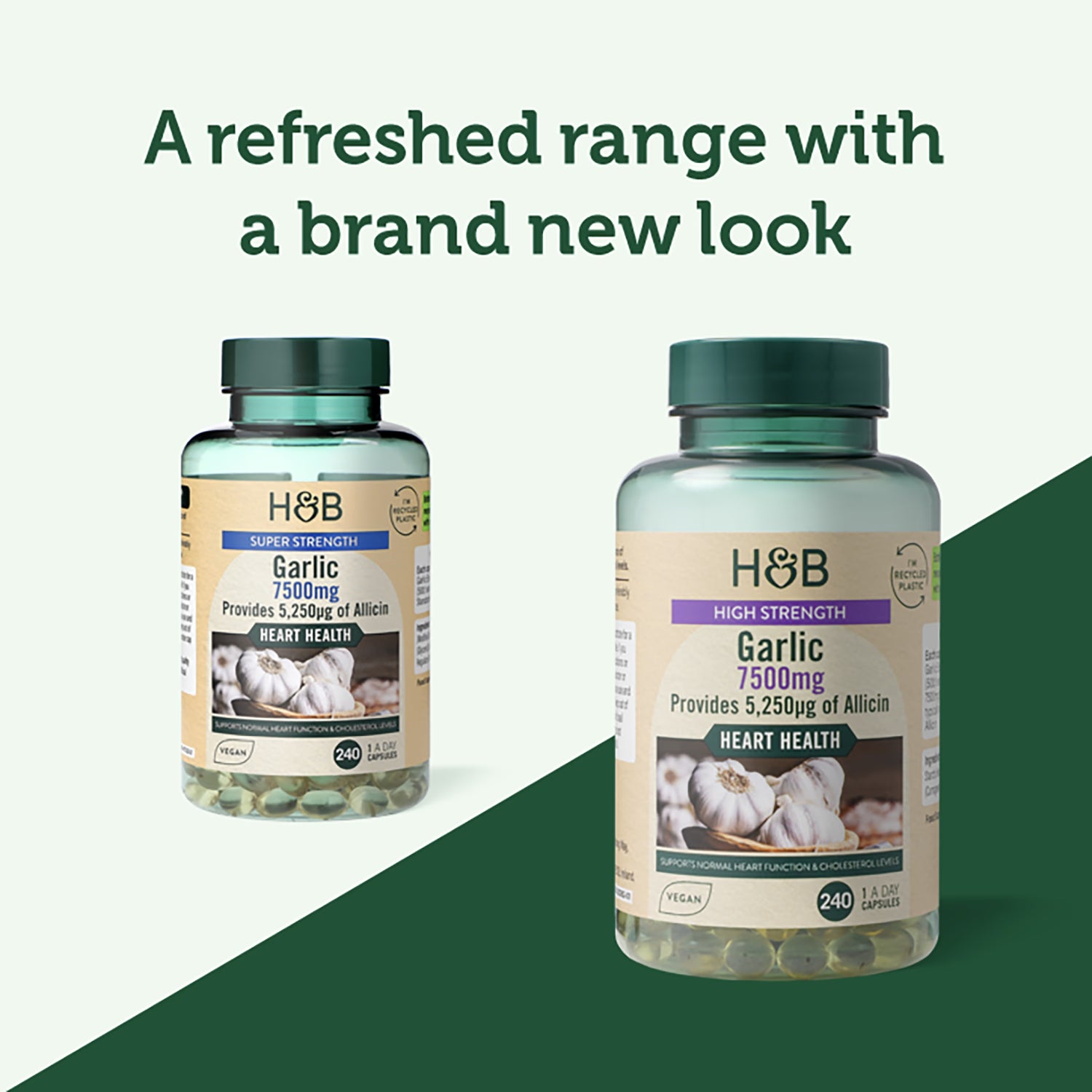 High Potency Garlic Extract 7500mg 240 Capsules