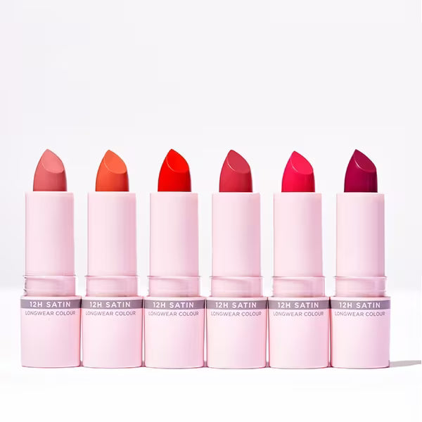 12-Hour Satin Finish Lipstick with Hydrating Formula