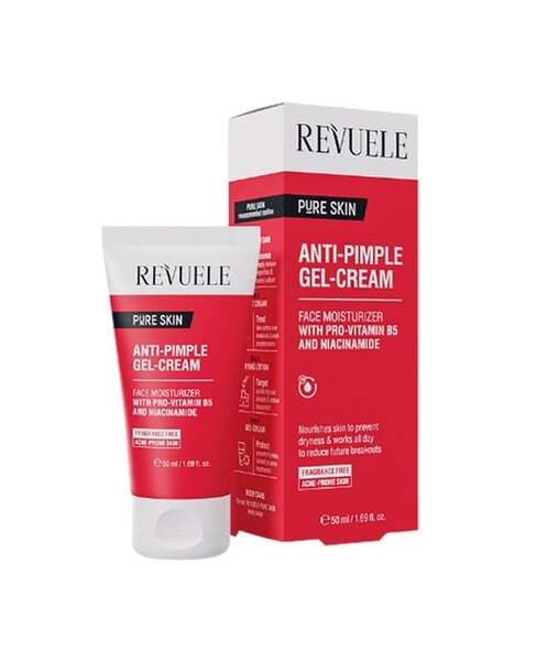 Anti-Pimple Gel Cream Moisturizer for Acne-Prone Skin