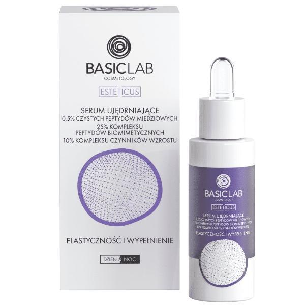 BasicLab Firming Serum 0.5% Copper Peptides 30ml - British product