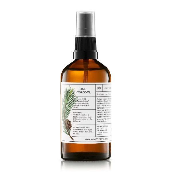 Organic Pine Facial Hydrosol 100ml for All Skin Types