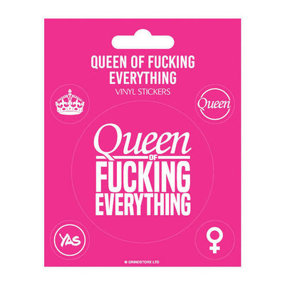 Superdrug Vinyl Sticker Set with Crown and Text Design (Pack of 5)- Buy online at McGrocer
