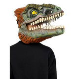 Three-Dimensional Pyroraptor Dinosaur Mask with Movable Jaws 28cm x 41cm
