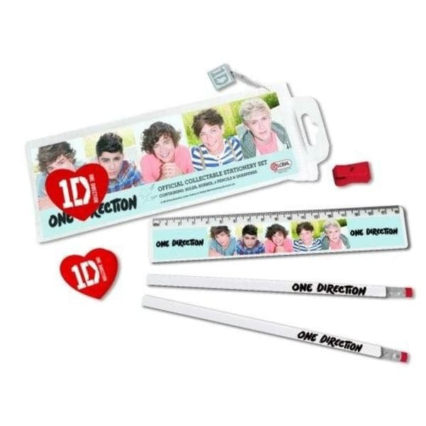One Direction Stationery Set with 5 Headshots