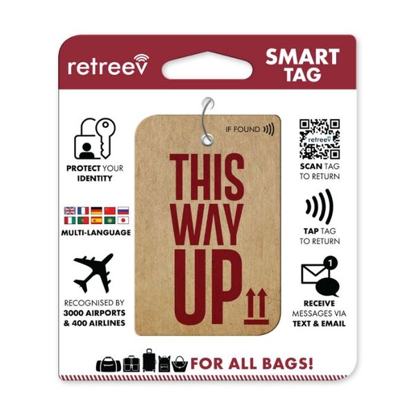Steel-Reinforced Smart Item Recovery Tag with Instant Notifications