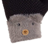 Knitted Thermal Gloves for Children Ages 2-4 Years