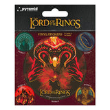 Lord of the Rings Characters Vinyl Stickers - Pack of 5