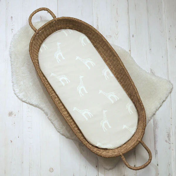 Oval Baby Changing Mat for Baskets with Nursery-Grade Foam and Waterproof PVC, 70x30x2cm