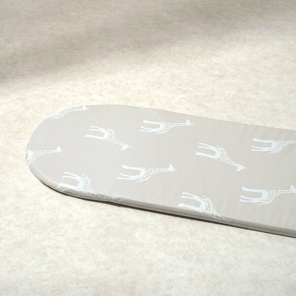 Oval Baby Changing Mat for Baskets with Nursery-Grade Foam and Waterproof PVC, 70x30x2cm